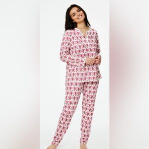 Roller Rabbit Pink Monkey Pajamas